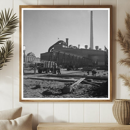 Copper Refining Yard in El Paso Texas 1942 - Available at KNOWOL