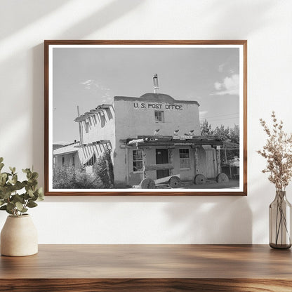 Costilla New Mexico Post Office September 1939 Image - Available at KNOWOL