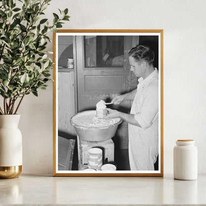 Cottage Cheese Production in San Angelo Texas 1939 - Available at KNOWOL