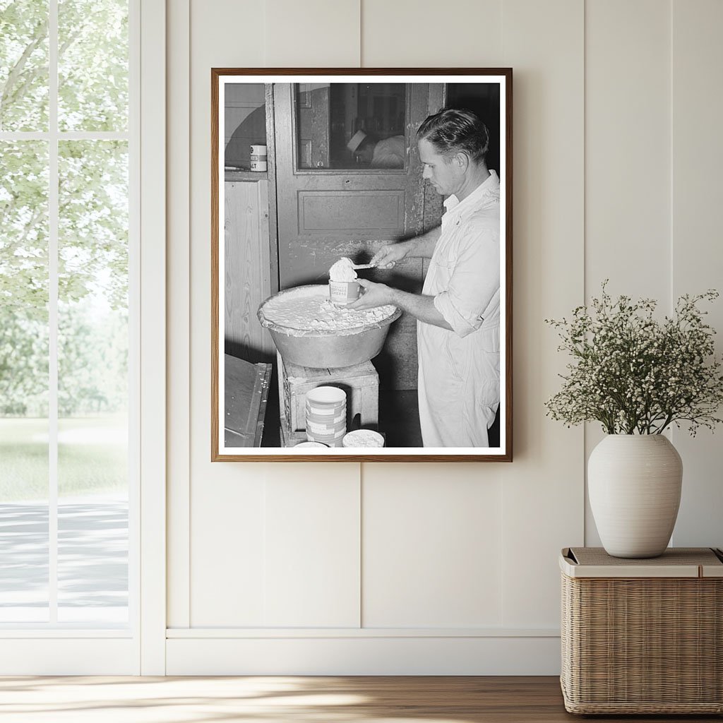 Cottage Cheese Production in San Angelo Texas 1939 - Available at KNOWOL