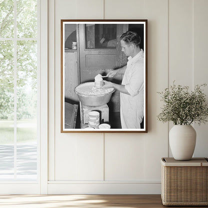 Cottage Cheese Production in San Angelo Texas 1939 - Available at KNOWOL