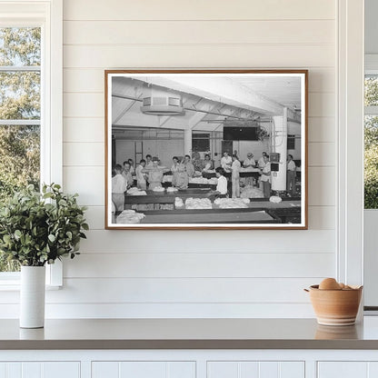 Cotton Compress Sampling Room Houston Texas 1939 - Available at KNOWOL