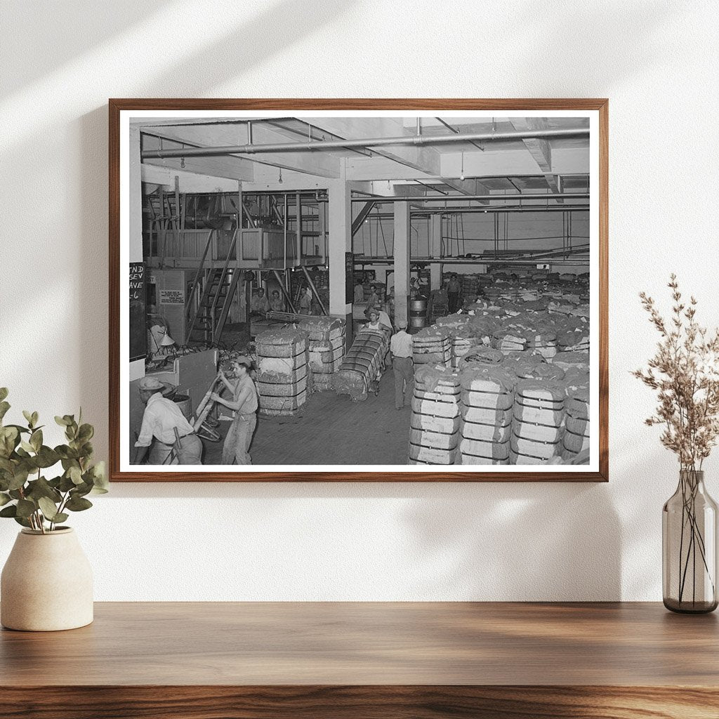 Cotton Compress Warehouse in Houston Texas 1939 - Available at KNOWOL