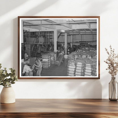 Cotton Compress Warehouse in Houston Texas 1939 - Available at KNOWOL