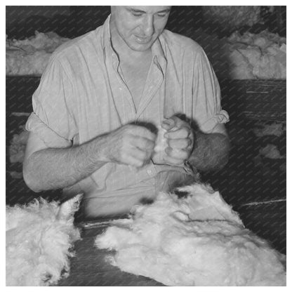 Cotton Fiber Testing Process Houston Texas October 1939 - Available at KNOWOL