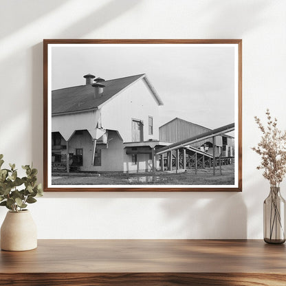 Cotton Gin and Warehouse at Sunflower Plantation 1939 - Available at KNOWOL