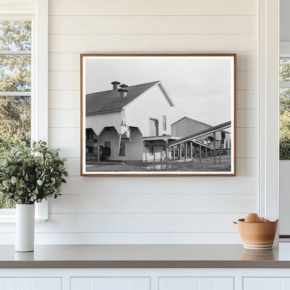 Cotton Gin and Warehouse at Sunflower Plantation 1939 - Available at KNOWOL