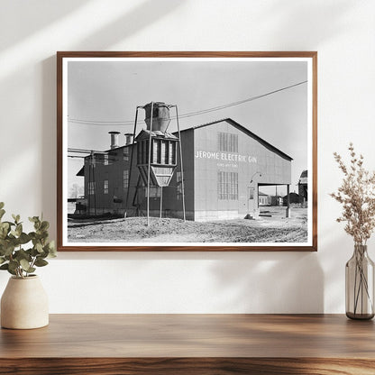 Cotton Gin in Jerome Arkansas January 1939 - Available at KNOWOL