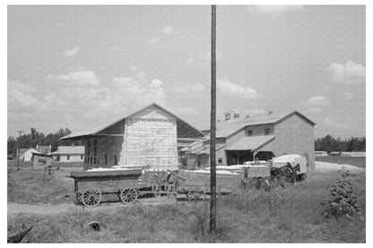 Cotton Gin in Lehi Arkansas 1938 Historical Photo - Available at KNOWOL