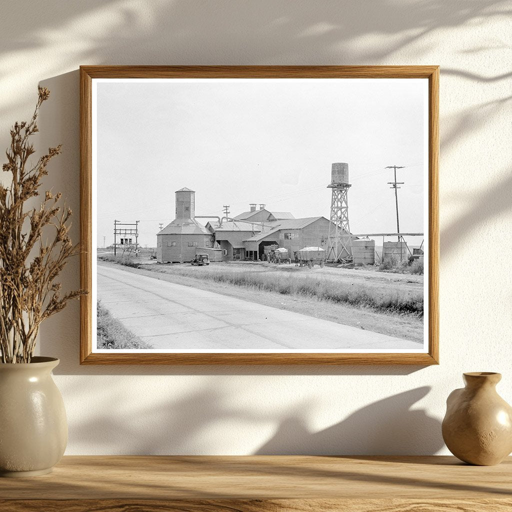 Cotton Gin in Robstown Texas 1936 - Available at KNOWOL