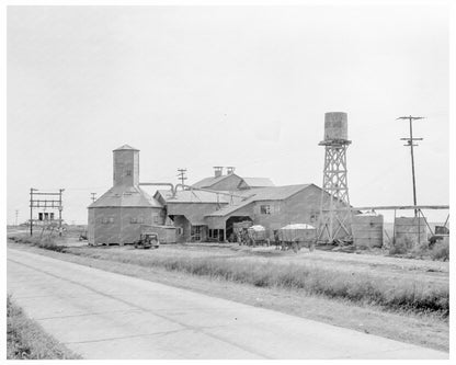 Cotton Gin in Robstown Texas 1936 - Available at KNOWOL