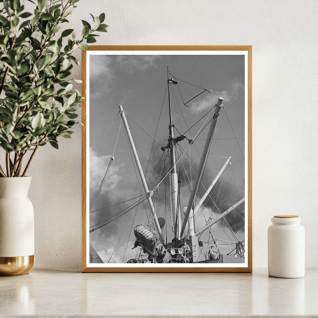 Cotton Loading at Port of Houston Texas October 1939 - Available at KNOWOL