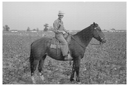 Cotton Picker Overseer Lake Dick Project Arkansas 1938 - Available at KNOWOL