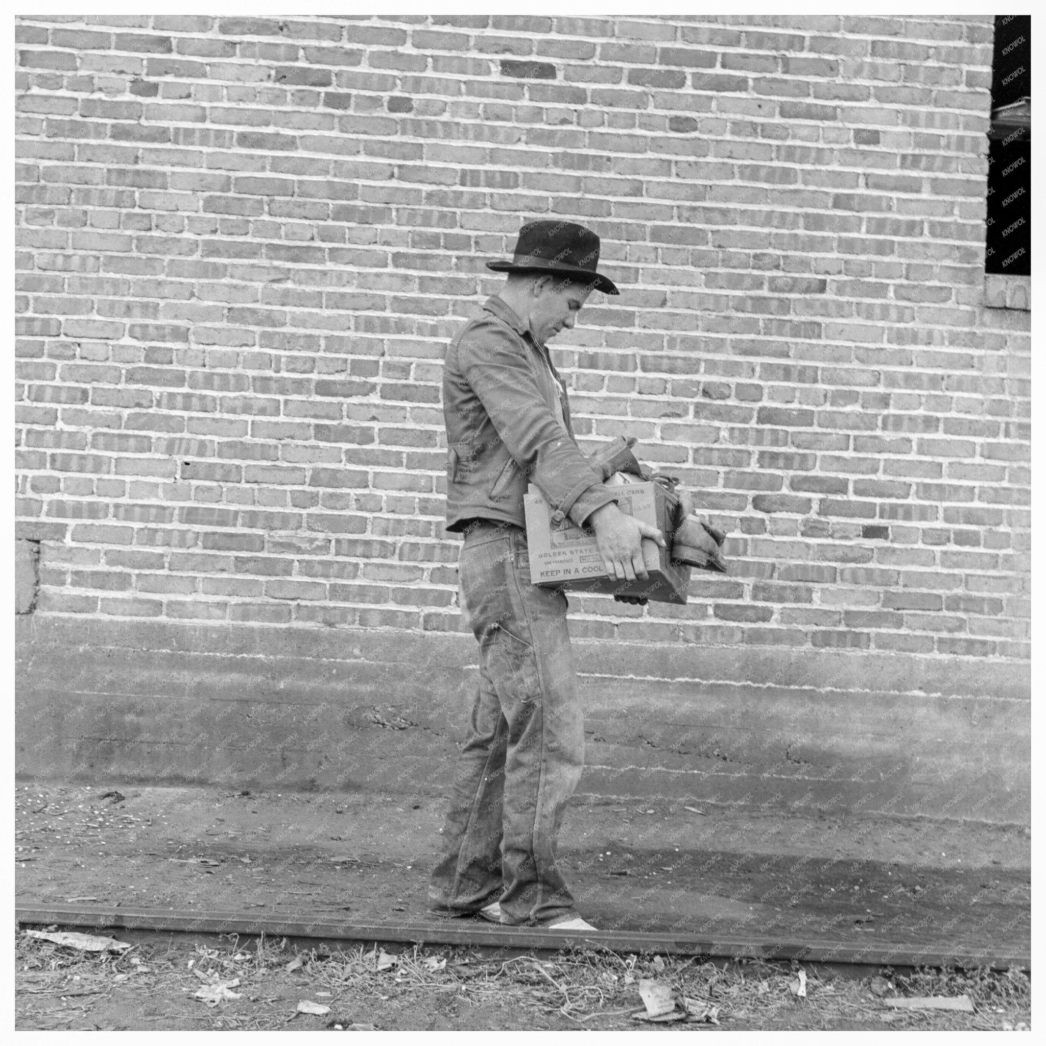 Cotton Picker Strike Supplies Bakersfield 1938 - Available at KNOWOL