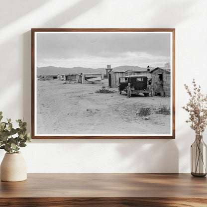 Cotton Pickers Camp Salt River Valley Arizona 1938 - Available at KNOWOL