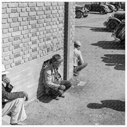 Cotton Pickers Strike Bakersfield California November 1938 - Available at KNOWOL