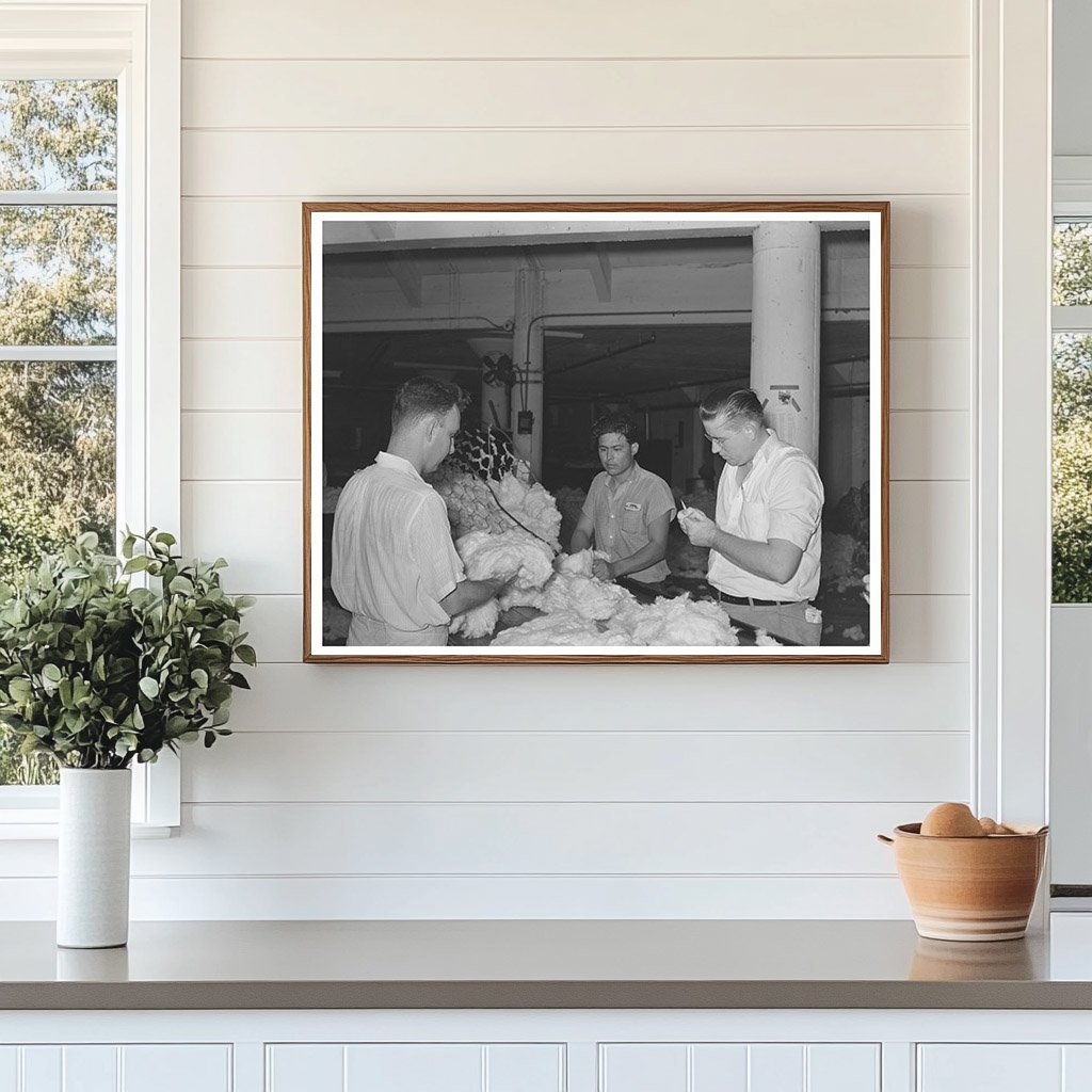 Cotton Sampling Expertise in Houston Texas 1939 - Available at KNOWOL