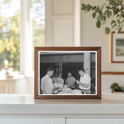 Cotton Sampling Expertise in Houston Texas 1939 - Available at KNOWOL