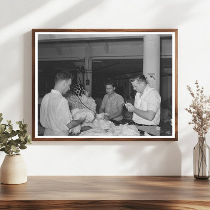 Cotton Sampling Expertise in Houston Texas 1939 - Available at KNOWOL