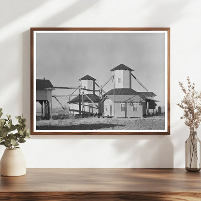 Cotton Seed Storage Warehouse Louisiana January 1939 - Available at KNOWOL