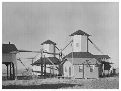 Cotton Seed Storage Warehouse Louisiana January 1939 - Available at KNOWOL