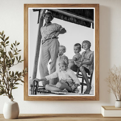 Cotton Sharecropper Family in Mississippi June 1937 - Available at KNOWOL