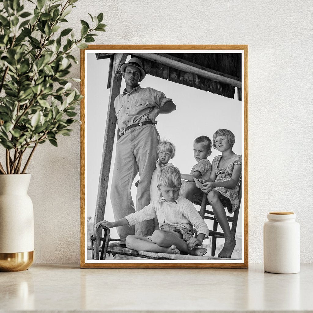 Cotton Sharecropper Family in Mississippi June 1937 - Available at KNOWOL