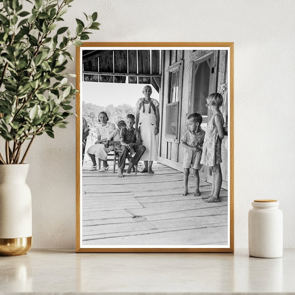 Cotton Sharecropper Family Mississippi 1937 - Available at KNOWOL