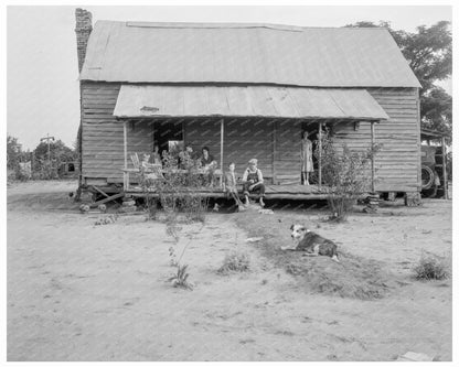 Cotton Sharecroppers in Macon County Georgia 1937 - Available at KNOWOL