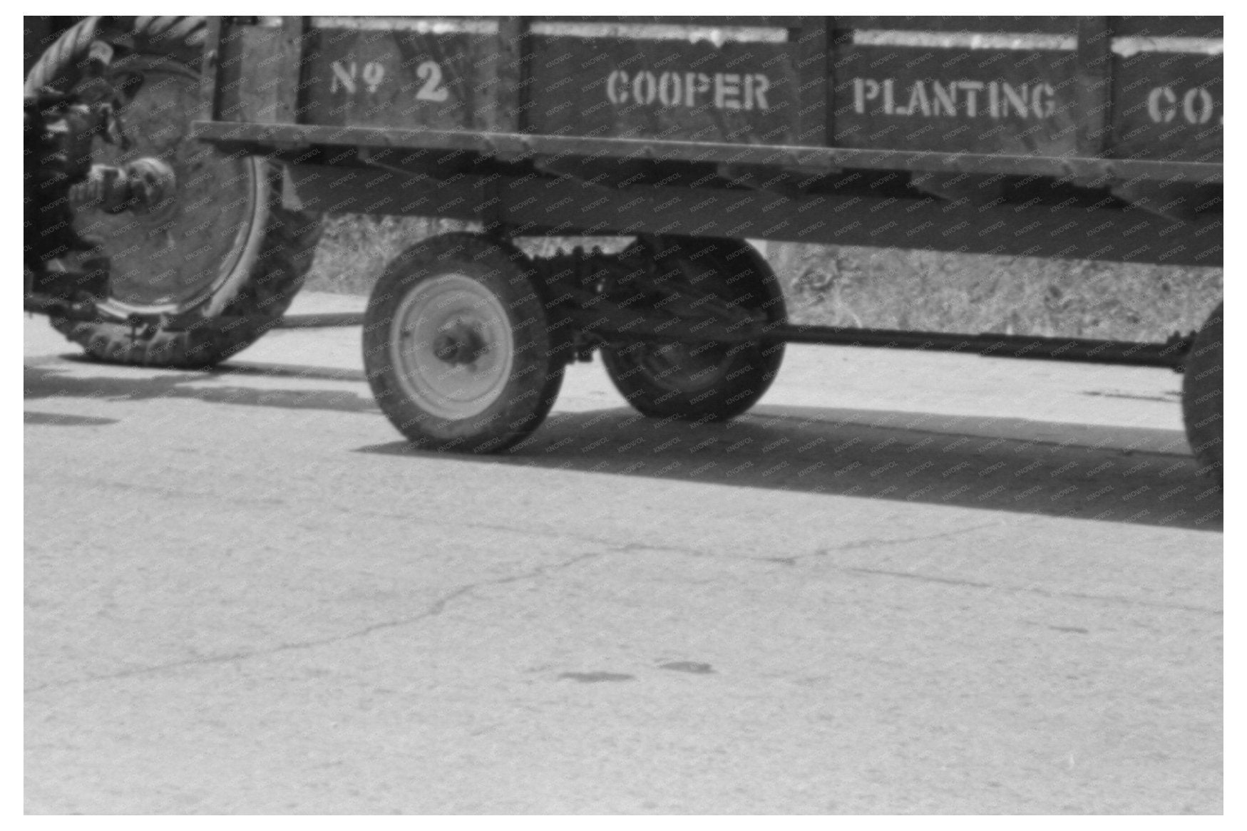 Cotton Transportation Method in Lehi Arkansas 1938 - Available at KNOWOL