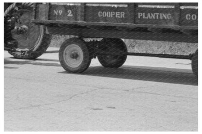 Cotton Transportation Method in Lehi Arkansas 1938 - Available at KNOWOL