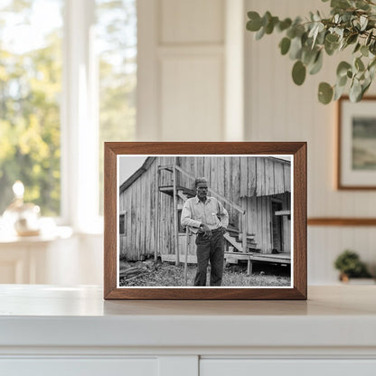 Cotton Worker in Sunday Clothes Blytheville Arkansas 1937 - Available at KNOWOL