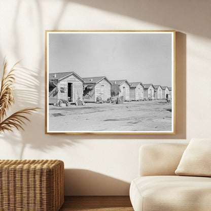 Cotton Workers Housing in Corcoran California 1936 - Available at KNOWOL