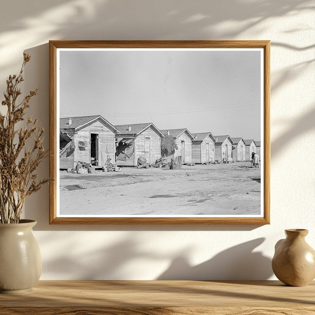 Cotton Workers Housing in Corcoran California 1936 - Available at KNOWOL