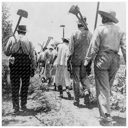 Cotton Workers in Coahoma County Mississippi 1937 - Available at KNOWOL