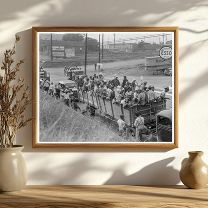 Cotton Workers Loading Supplies Memphis Tennessee 1937 - Available at KNOWOL