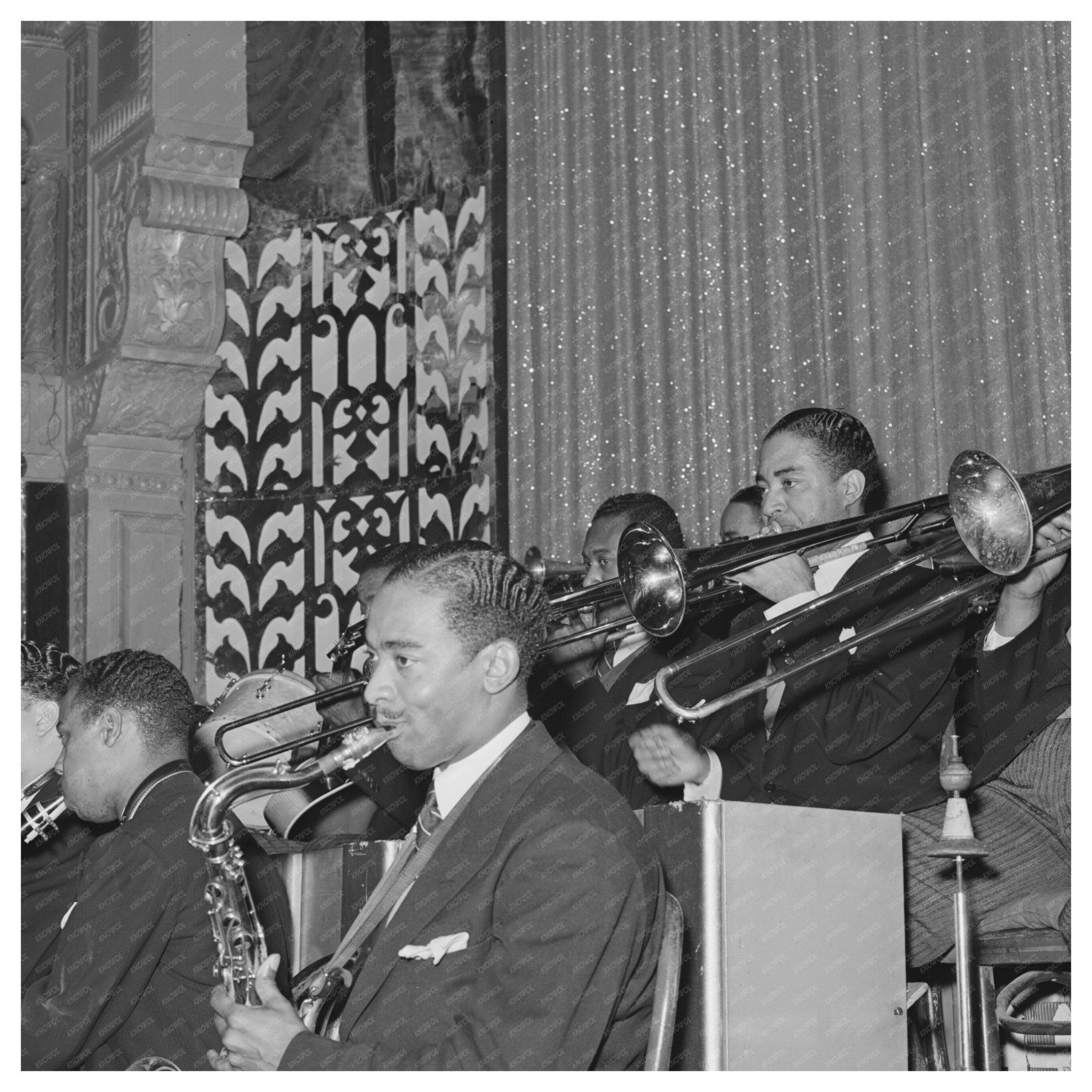 Count Basie Band Performing at Savoy Ballroom 1941 - Available at KNOWOL