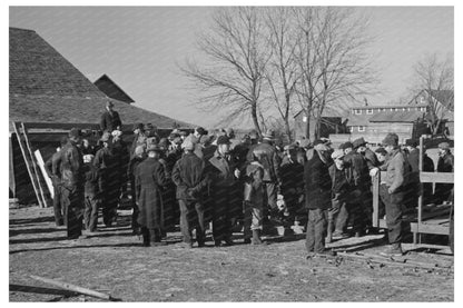 Country Auction in Aledo Illinois November 1936 - Available at KNOWOL