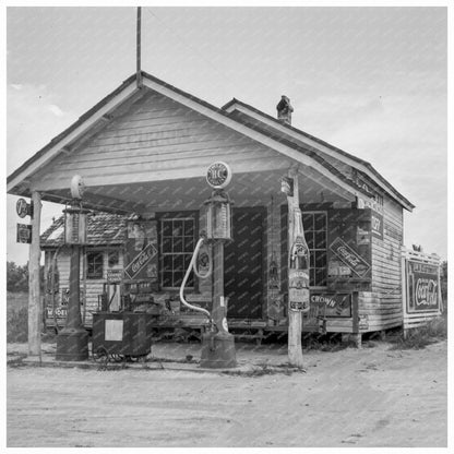 Country Filling Station Granville County NC July 1939 - Available at KNOWOL