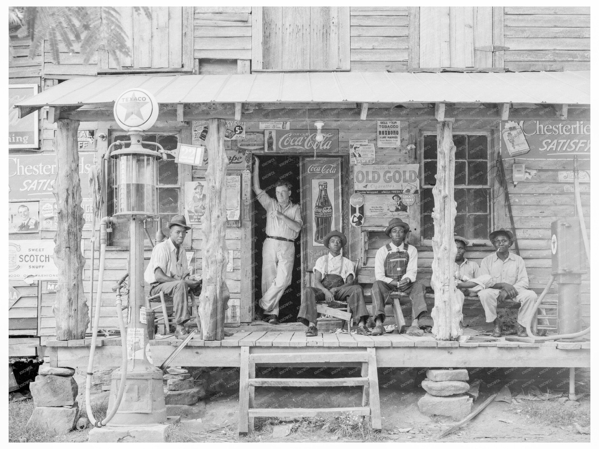 Country Store in Gordonton North Carolina July 1939 - Available at KNOWOL