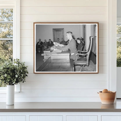 County Judge Meeting on WPA Funding San Augustine 1939 - Available at KNOWOL