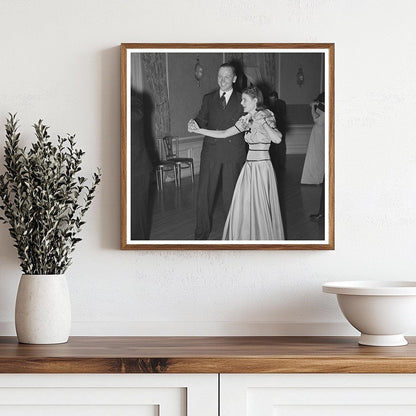 Couple Dancing at San Angelo Fat Stock Show 1940 - Available at KNOWOL