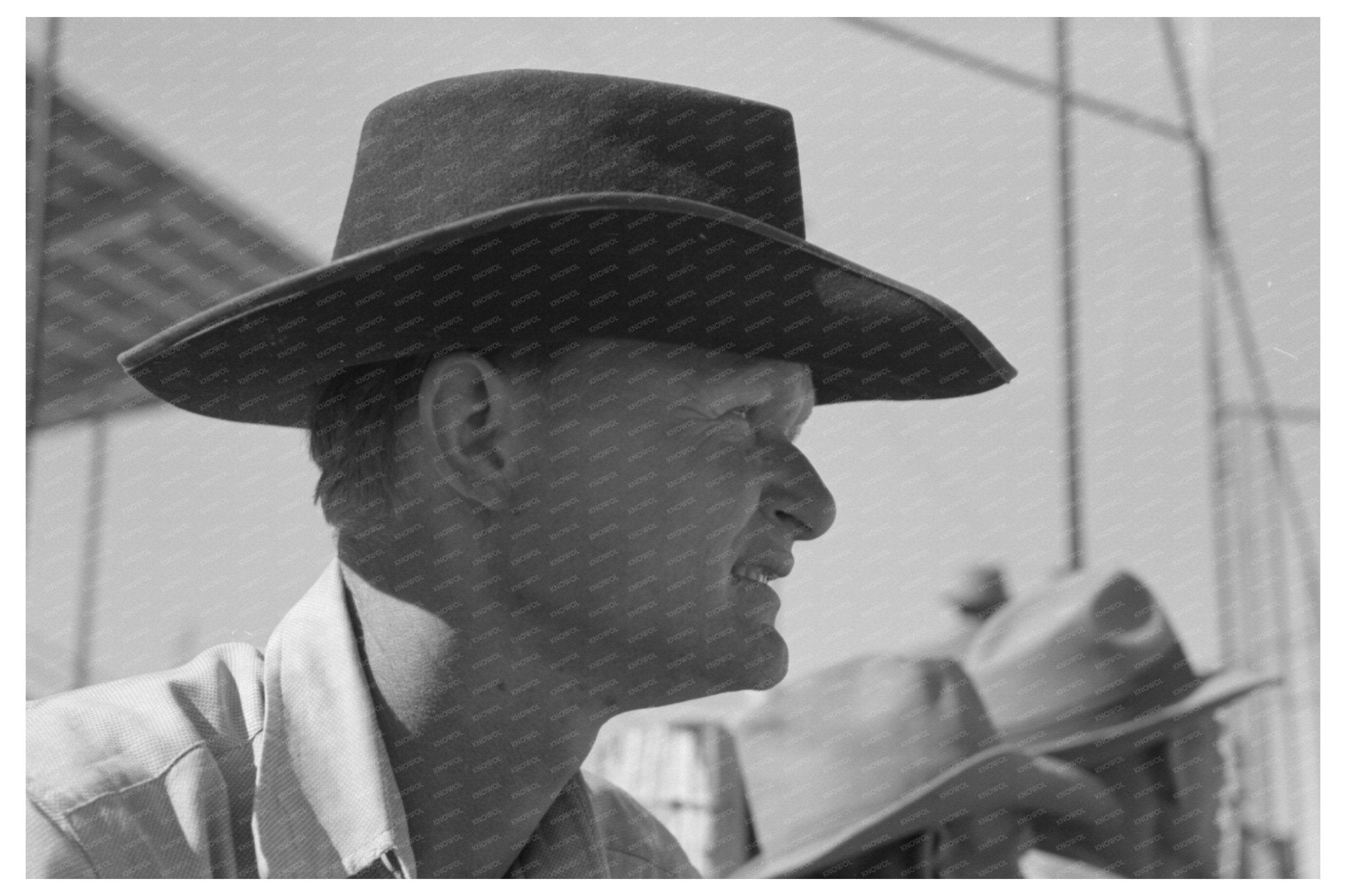 Cowboy at Imperial County Fair El Centro California 1942 - Available at KNOWOL