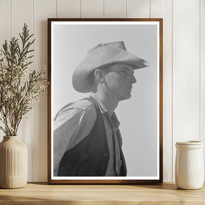 Cowboy at SMS Ranch Spur Texas May 1939 - Available at KNOWOL