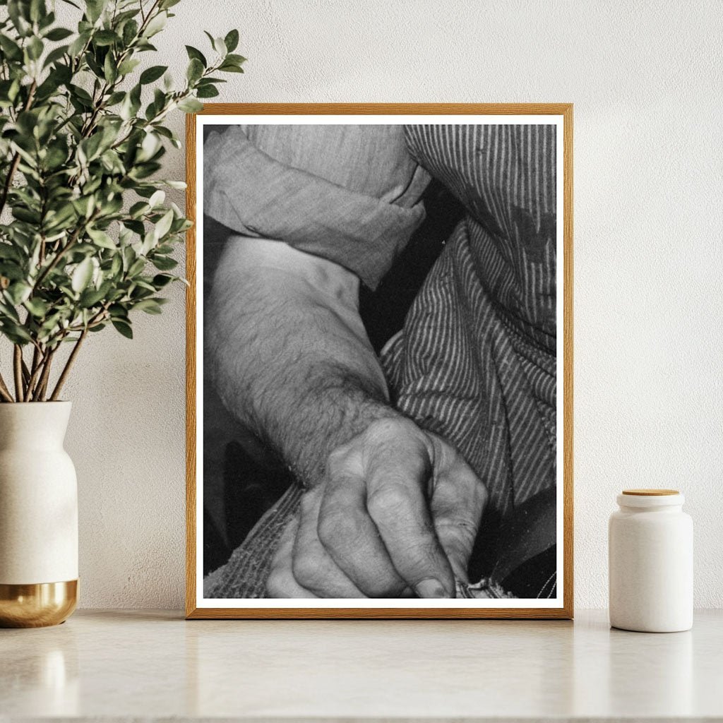 Cowboy Boot Cap Sewing Process Alpine Texas May 1939 - Available at KNOWOL