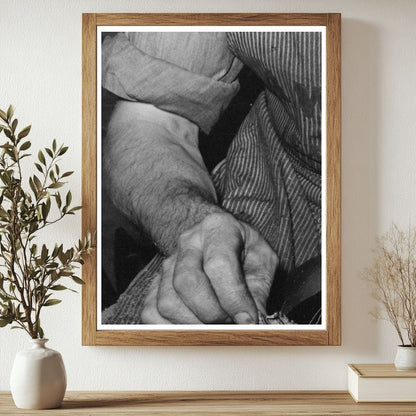 Cowboy Boot Cap Sewing Process Alpine Texas May 1939 - Available at KNOWOL