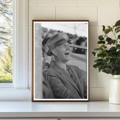 Cowboy Clown at San Angelo Rodeo March 1940 - Available at KNOWOL