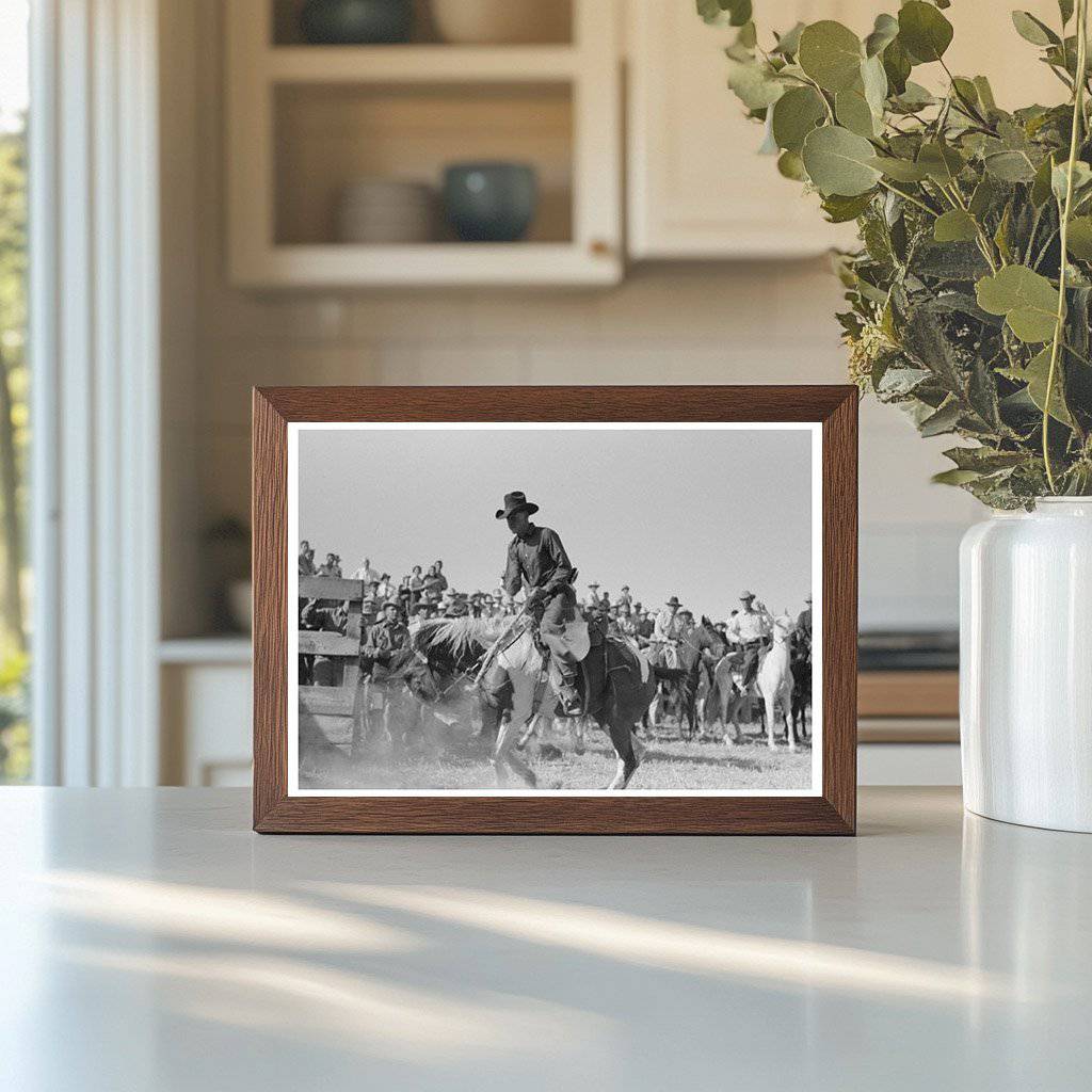 Cowboy in Rural New Mexico September 1939 - Available at KNOWOL