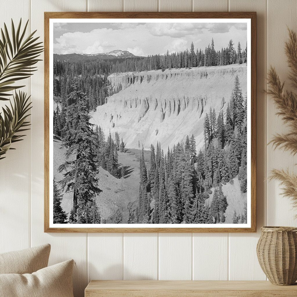 Crater Lake National Park Vintage Photo July 1942 - Available at KNOWOL