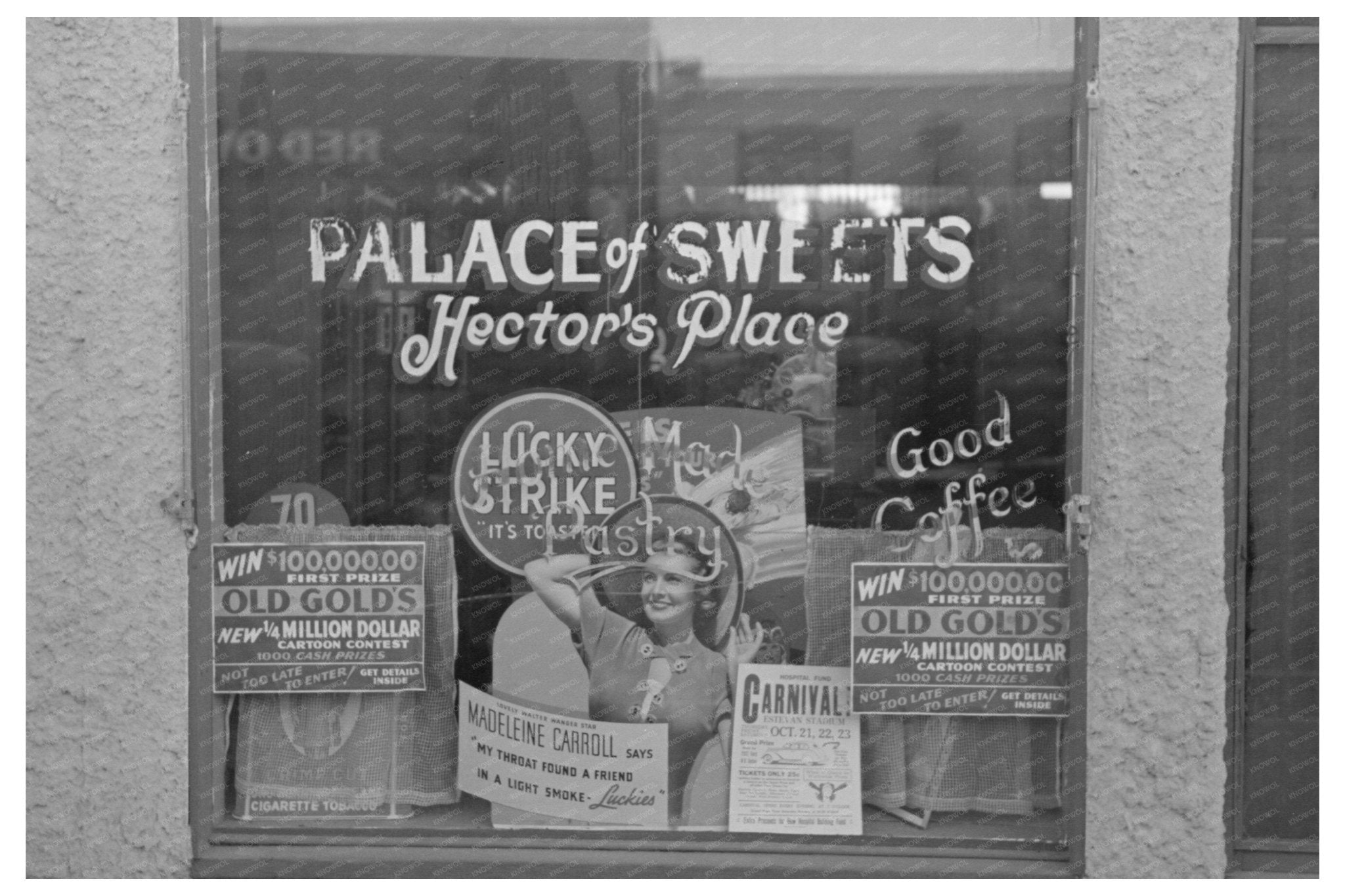 Crosby North Dakota Storefront November 1937 - Available at KNOWOL